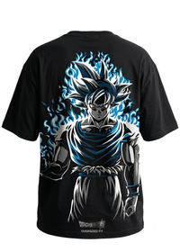 Goku Ultra Instinct Oversized Anime Heavyweight Tee