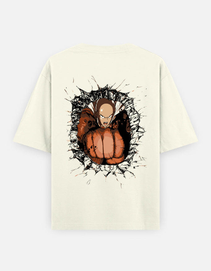 One Punch Man Oversized heavyweight tshirt