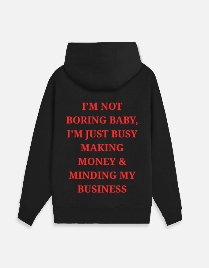 "Busy Making Money" Premium Zip Hoodie