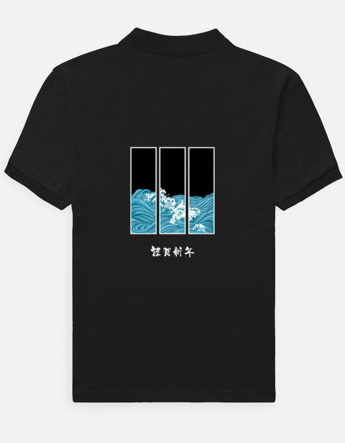 Anime Graphic Men's Polo