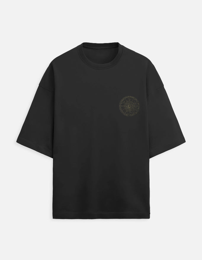 Oversized Black Panther Streetwear Graphic Tee – Premium Heavyweight Cyberpunk Drop Shoulder T-Shirt