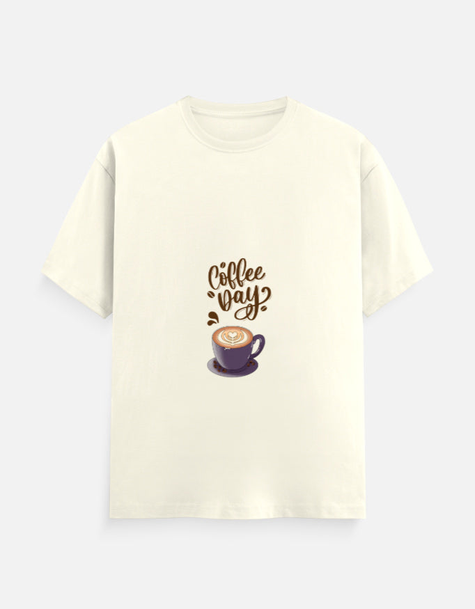 Coffee Graphic premium cotton Tshirt