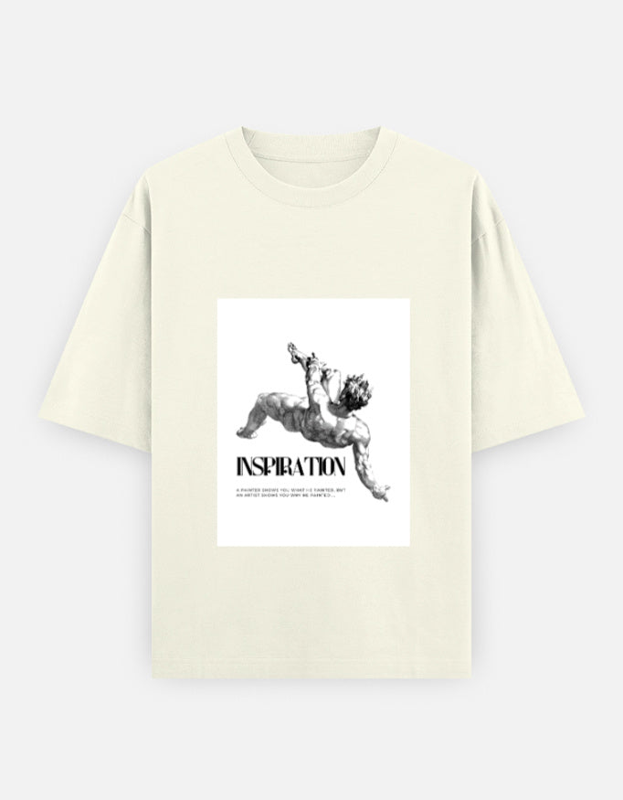 Minimalistic Typography Premium Cotton T Shirts